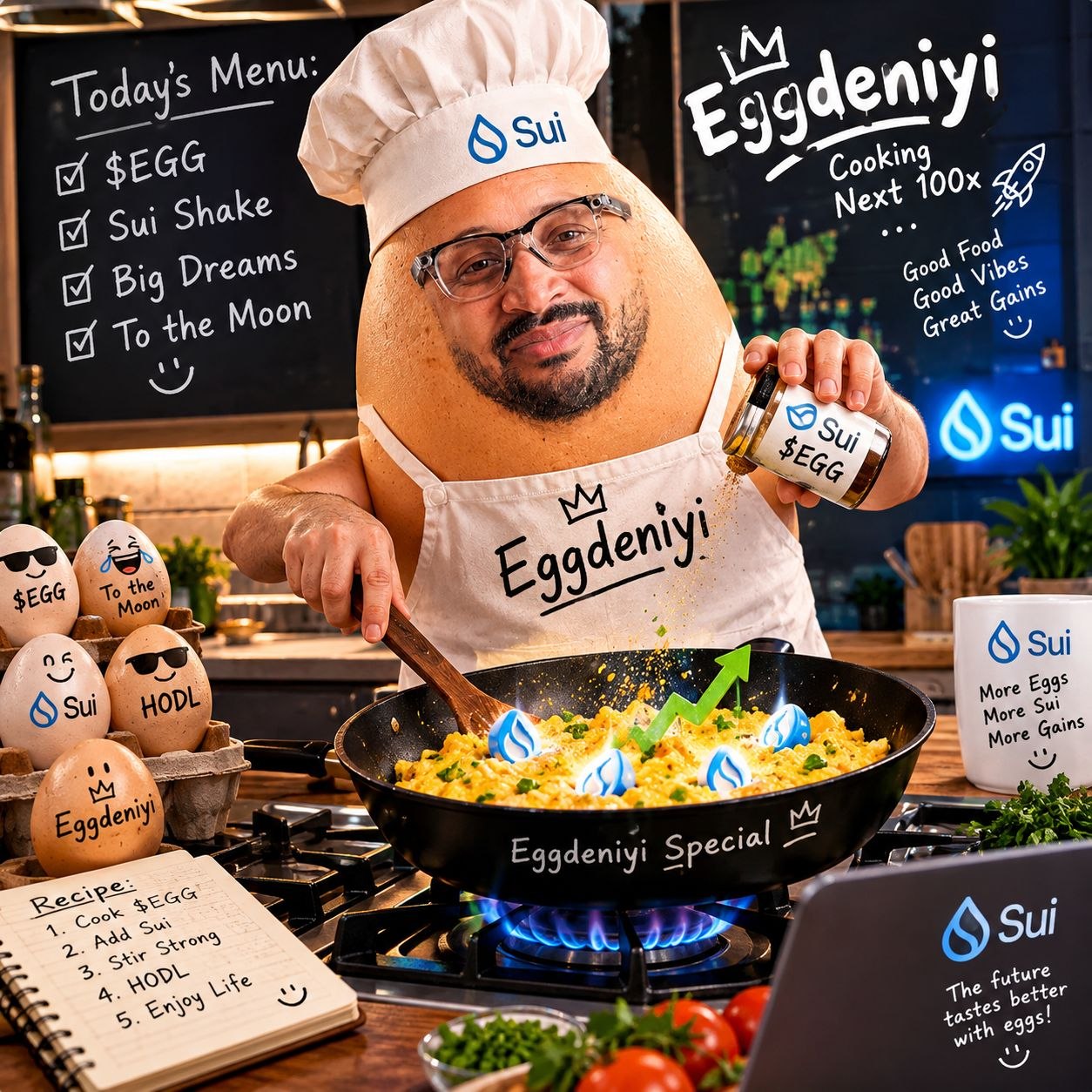 Eggdeniyi cooking the next 100x
